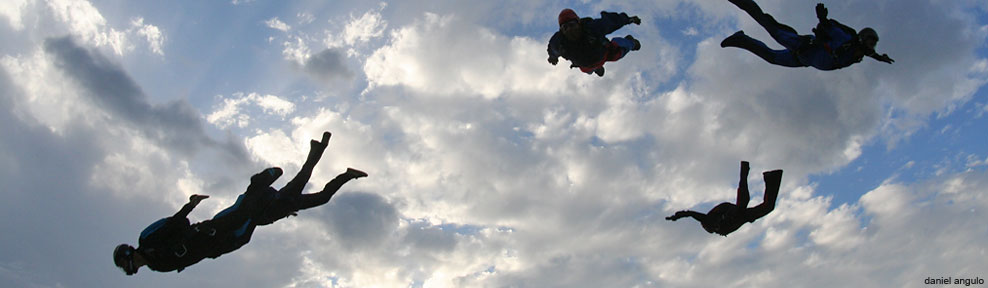 Breakoff after a skydive