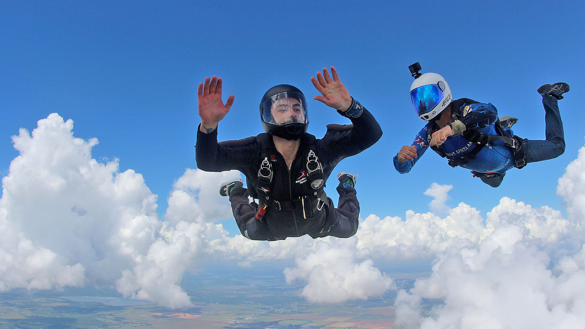 Spaceland Skydiver Training Program Release Dive